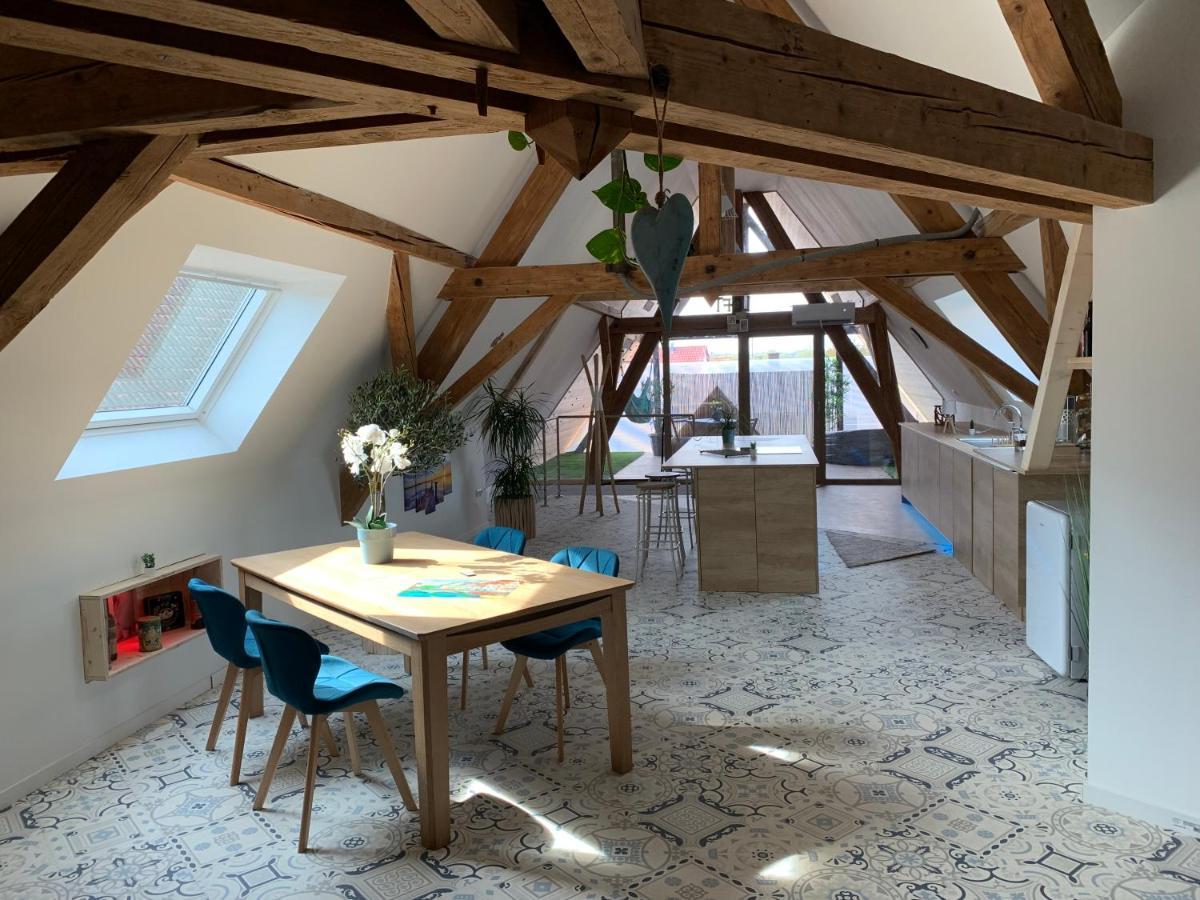 Nid De Cigogne Appartement Illhaeusern Buitenkant foto